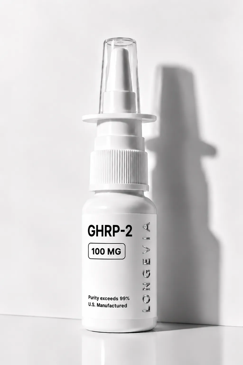 GHRP-2 100mg — 45 Sprays research peptide vial